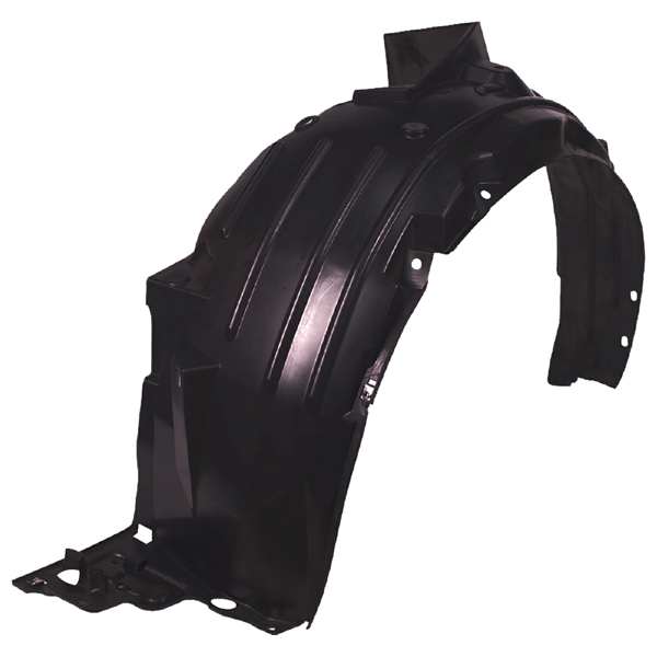 Plastic wheel housing